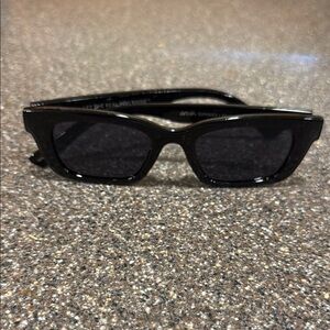 Black Rectangular Sunglasses